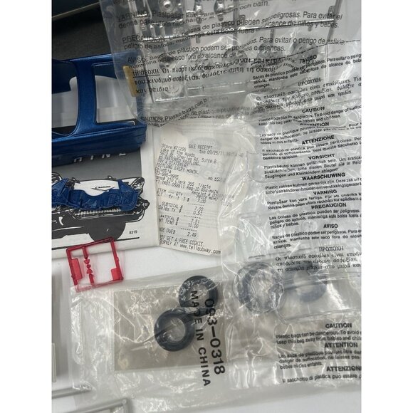 AMT ERTL '57 Bel Air Street Machine 1/25 Scale Plastic Model Kit (Skill Level 2) - Picture 5 of 11